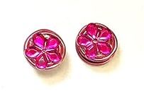 Flower Clip-on Earring Pair Compres