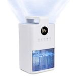 NexLev Dehumidifier for Room Moisture Absorption | 1000ML Tank | Ideal for Mold & Moisture Removal |For Room Wardrobe Kitchen Office| Auto Shut-Off Function| Preset Timer & Humidty Control | DH-01