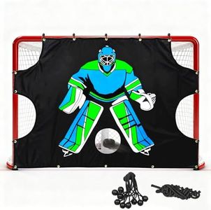KAIDIDA Ice Hockey Target: 54x44 in Quick Install Waterproof Shooting Training Aid Improve Accuracy for Outdoor Indoor Sport Field Teens Adult Coach Players - Only 1 Pieces