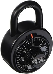 ABUS 78/50 Locker Dial Black Combination Padlock with Key Control