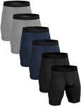 HovSiyla 6 Pack Compression Shorts 