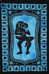 Traditional Jaipur Kamasutra Positions Wall Poster, Indian Poster, Bohemian Wall Hanging, Hippie Dorm Room Decorations, Gypsy Wall Art, Size 30"x40", Good Luck Poster