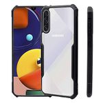 Pikkme Samsung Galaxy A50 Shockproof Back Cover Clear Transparent Cases for Samsung Galaxy A50