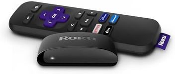 Roku Express | HD Roku Streaming Device with Simple Remote (no TV controls), Free & Live TV