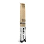 ProMark Classic Attack 5B Shira Kashi Oak Drumsticks, Oval Wood Tip, Buy 3 Pairs Get 1 Free