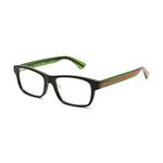 Gucci GG0006OAN Asian Fit 002 55 New Men Eyeglasses