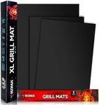 Kona (3 Pack) BBQ Grill Mats (Large & XL) - Heavy Duty Non-Stick, BBQ Grill Mats Bundle - (Set of 2) 16 inch x 13 inch, Large Grill Mats & 25 inch x 17 inch XL BBQ Grill Mat