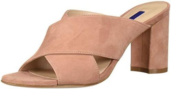 Stuart Weitzman Women's GALENE Sandal, desert rose Suede, 6 Medium US