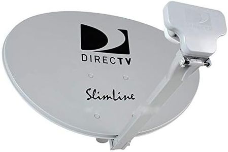 DIRECTV 1 3LNB Slimline Dish KAKU SWM3 HD Short ROOF Only STUB Foot 4Way