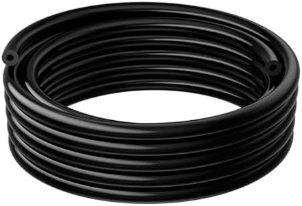 VehiMata 3/8 Vacuum Hose, 10FT Silicone Vacuum Tubing Hose Line 130PSI (ID 10mm)