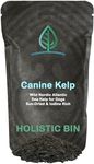 Holistic Bin Organic Canine Atlantic Sea Kelp Blend Veganic, Sun Dried, Rich Source of Natural Vitamins & Minerals for Health + Vitality