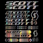 22pcs for SCOTT BIKE Decal Stickers Vinyl Mountain Cycling MTB (Silver)