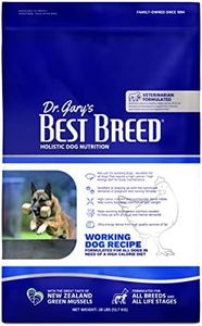 Best Breed Dr. Gary's Working Dog Diet Made in USA [Natural High Calorie Dry Dog Food] - 28lbs, Dark Brown (7-22301-88075-3), 28 lbs.