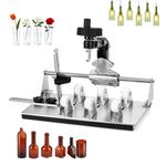 Fukaisu Upgraded Glass Bottle Cutter Kit, Stainless Steel Cutting Wine Bottle Cutter Tool Professional DIY Craft Set for Round & Square Bottles