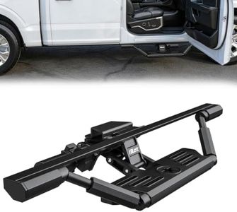 APS iBot Power Drop Steps Compatible with Chevy Silverado GMC Sierra 1500 2500 3500 2001-2006 Crew Cab & Classic 07 Passenger Side Front Door | Individual Robotic-Inspired Retractable