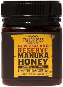 Taylor Pass Honey Co. Manuka Honey MGO514+ UMF15+ | Sustainable New Zealand Honey (Manuka UMF15+/MGO514+, 8.83oz)