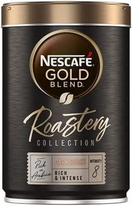Nescafe Gold Blend Roastery Collection Dark Roast Rich & Intense Ground Coffee, 3.53 Oz, 100 G Tin - Box