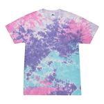 Tie-Dyed 5.4 oz. 100% Cotton T-Shirt (H1000) Cotton Candy, S, Cotton Candy, S