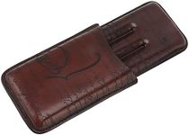 Leather Cigar Holder, 3 Finger Soft