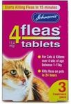 Johnsons Vet 4fleas Tablets for Cats & Kittens 3 Treatment Pack