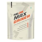 FUELONE Max Gainer (Chocolate, 3kg) | High-Calorie Gainer with Added Digestive Enzymes