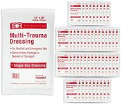 Ever Ready First Aid Multi-Trauma Sterile Non-Woven Dressing 12” x 30” - 50 Count