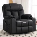 Bonzy Home Oversized Swivel Rocker 