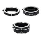 JJC Z Mount Auto Focus Macro Extension Tube Ring Set for Nikon Zf Z f Z8 Z9 Z50 Z30 Z fc Zfc Z7 Z6 Z5 Z6 II Z6II Z7 II Z7II Mirrorless Camera and Nikon Z Mount Lenses, Great Tool for Macro Photography