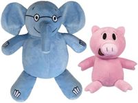 Generic 2024 New Blue Elephant and Pink Pig Plush Toys,for Boys and Girls Animal Toys,Christmas Valentine's Day Room decoration Party Gifts (2PC)