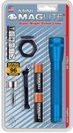 Maglite Mini Incandescent 2-Cell AA Flashlight Combo, Blue