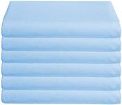 Babydoll Bedding 6 Piece Daycare Sheets Mini Crib, Blue