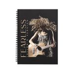 CRAFT MANIACS TAYLOR SWIFT BLACK FEARLESS PRINTED 160 RULED PAGES DIARY + FREE PERSONALIZED NAME BOOKMARK | BEST GIFT FOR SWIFTIES