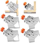 Quick Right Angle Fixing Clip, Multipurpose Stainless Steel 90° Degree Corner Clamp for Woodworking, T-shaped Right Angle Clamping Tool with Adjustable Swing Right Angle