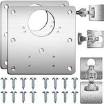 Hinge Repair Plate,2PCS Cabinet Hin