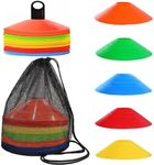 50-Pack Soccer disc Cones,More Thic