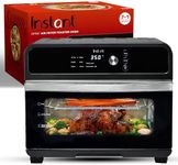 Instant Omni 19QT/18L Toaster Oven Air Fryer, 7-in-1 Functions, Fits 12" Pizza, Crisps, Broils, Bakes, Roasts, Toasts, Warms, Convection, 100+ In-App Recipes, from the Makers of Instant Pot, Black