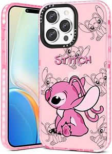 Coralogo for iPhone 14 Pro Max Case Cute Cartoon Character Designer Pattern Cover Kawaii Girly Girls Teens Boys Bumper Soft Kiss Stih Couple Phone Cases Clear Design for iPhone 14 Promax 6.7"