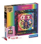 Clementoni 38810 Rainbow High 60 Frame High-60 Pieces-Jigsaw Puzzle for Kids Age 6, Multicoloured, Medium