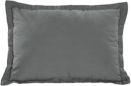 Trespass Snoozefest, Cuscino da Viaggio Leggero e Compatto, da Campeggio, 40 x 30 cm Unisex-Adulto, Granite, 1 Count (Pack of 1)
