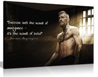 Conor Mcgregor Qoute Canvas Wall Art Picture Print (24X16)