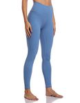 Colorfulkoala Women's Buttery Soft High Waisted Yoga Pants Full-Length Leggings (L, Havelock Blue)