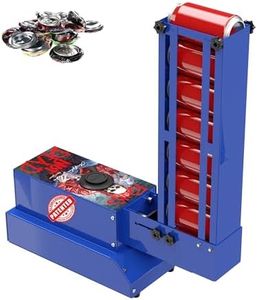 ATINY Electric Can Crusher for Recycling,Aluminum Can Crushers with Hopper,Electic Can Crusher Smasher 8oz-16oz Cans Countertop-Blue