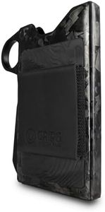GRIP6 Forged Carbon Fiber Loop Black Money Band Slim Wallet for Men and Women – Minimalist Wallet with RFID-Blocking Technology – Compact Credit Card Holder for Men – Aluminum – Made in the USA