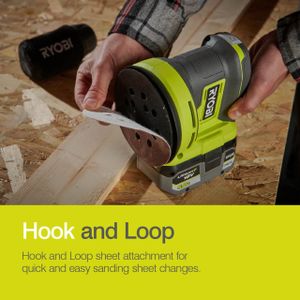 ONE+ 18V Cordless Orbit Sander – Battery Powered Handheld Tool