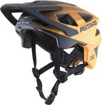 Alpinestars Unisex's Vector Pro A2 Helmet, Matte Ebony/Tangerin, L AP87026211224L