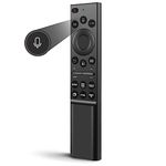 Tech Vibes Remote Control Compatible with Samsung Tv with Bluetooth Voice Function for Samsung Crystal UHD QLED 4K 8K Smart TVs