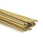 AFASOES 50 Pcs Brass Welding Rods, 1.6mm Copper Welding Wires Brazing Welding Rods Low Temperature Brass Welding Rods Wires Sticks Copper Welding Wires for Repair Welding Brazing