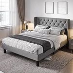 Allewie Full Size Bed Frame with Bu
