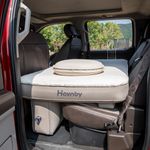 Havnby Pickup Cabin Mattress for Tundra & Tacoma, TPU Air Foam Sleeping Pad, Back Seat Inflatable Camping Bed with Rechargeable Pump, CozyPad for Toyota Pickups