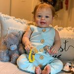 Scnbom 24inch reborn dolls baby silicone boys lifelike girls realistic babies that look real life newborn toddler for kids open eyes